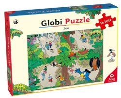 Globi Puzzle Zoo, 100 Teile