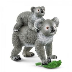 Schleich - 42566 Koala Mutter mit Baby, Multicolor
