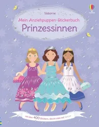 Usborne - Mein Anziehpuppen-Stickerbuch: Prinzessinnen