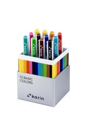 KARIN Real Brush Pen Pro 0.4mm 31C Basic Colours 12 St&uuml;ck