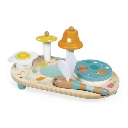Janod - Pure Musiktisch mit 5 Funktionen, Multicolor