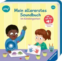 Ravensburger - play+ Mein allererstes Soundbuch: Im Kindergarten, deutsch, Multicolor