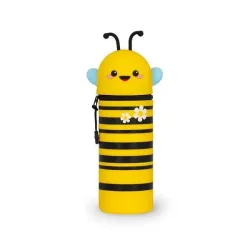 Legami 2-in-1 Federmäppchen aus Silikon- Kawaii - Biene