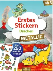 Erstes Stickern Metallic ? Drachen