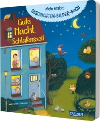 Carlsen - Mein erstes Geschichten-Bilder-Buch: Gute Nacht, Schlafenszeit, Grimm, Sandra/ Vogel, Heike (Illustrationen), Multicolor