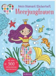 ARS EDITION - Mein Diamant-Stickerheft - Meerjungfrauen