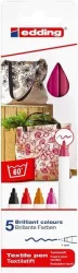 EDDING Textilstift 4600 3946 Warm Color 5 St&uuml;ck