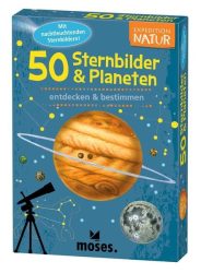 Moses Verlag Kartenset - 50 STERNBILDER & PLANETEN - entdecken & bestimmen