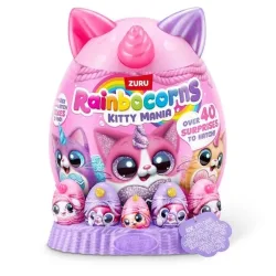 Zuru - Rainbocorns Eggzania Kitty Mania, Überraschungspack, Multicolor