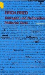 Anfragen und Nachreden
