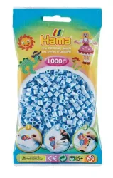 Hama® Bügelperlen midi Beutel 1.000Stück pastell-eisblau.