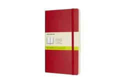 MOLESKINE Notizbuch L/A5 854658 Blanko,Soft Cover,Scharlach