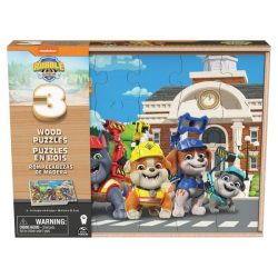 Spinmaster Holz-Puzzle Rubble und Crew 3er-Set