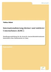 Internationalisierung kleiner und mittlerer Unternehmen (KMU)