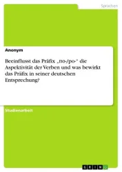 Beeinflusst das Präfix 
