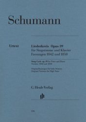 Liederkreis op.39, Gesang und Klavier
