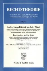 Recht, Gerechtigkeit und der Staat.