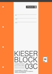 BRUNNEN Notizblock DIN A4 Geleimt Papier Nicht perforiert
