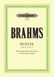 Duette für 2 Singstimmen und Klavier op. 20, 61, 66, 75