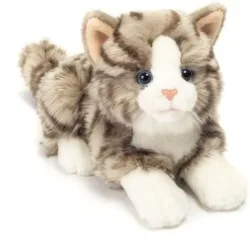 Hermann Teddy - Teddy Hermann 90691 Katze 20 cm, Kuscheltier, Plüschtier, One Size