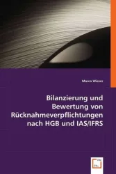 Wieser, M: Bilanzierung und Bewertung von Rücknahmeverpflich