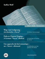 Wege zum Liedgesang - tiefe Stimme, m. Audio-CD