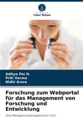 Forschung zum Webportal für das Management von Forschung und Entwicklung