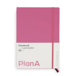 Notizbuch B5 Softcover Candy Pink Punktiert, 128 Seiten