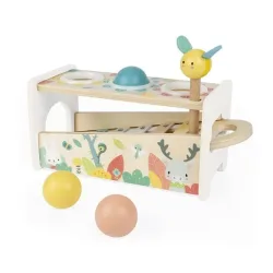 Janod - Schlagspiel mit Xylophon Pure, Multicolor