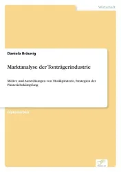 Marktanalyse der Tonträgerindustrie