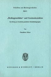 Rechtsgrundsätze und Gesetzeskorrektur.
