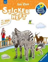 Wieso? Weshalb? Warum? Stickerheft - Im Zoo