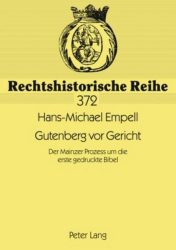Gutenberg vor Gericht