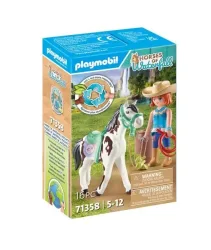 Playmobil, Playmobil - 71358 Horses of Waterfall - Ellie & Sawdust, Multicolor