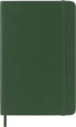 MOLESKINE Agenda Classic Pocket 2026 DSK1512WN2Y26 1W/1S myrtengr&uuml;n SC 9x14cm