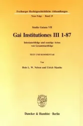 Gai Institutiones III 1 - 87.