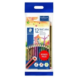STAEDTLER NORIC Club Set 12 Buntstifte + 1 Radierer + 1 Bleistift