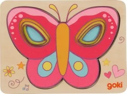 Schichtenpuzzle Schmetterling