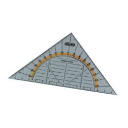 Geo-Dreieck aus Kunststoff 16 Zentimeter, Geodreieck