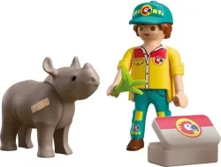 Playmobil, Playmobil - 72025 DuoPack Tierpfleger, Multicolor