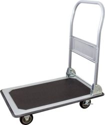 pro-bau-tec® 14020 Plattformwagen klappbar, Feststeller Stahlblech Traglast (max.): 150 kg