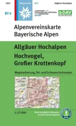 DAV AV-Karte BY 4 Allgäuer Hochalpen