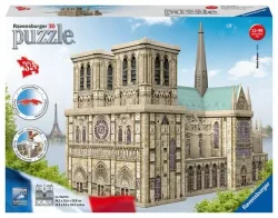 Ravensburger Verlag GmbH, 3D Puzzle Ravensburger Notre Dame de Paris 216 Teile