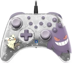 HORI Nintendo Switch 2 HORIPAD Turbo (Pokémon: Gengar und Mimigma) Controller Silber/Violett/Weiss für 2, Switch, OLED, PC
