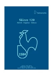 HAHNEMÜHLE Skizzenblock 120 A3 60127424 weiss, 120g 50 Blatt