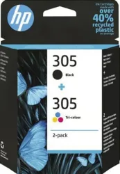 HP Tintenpatrone 305 BK/color 6ZD17AE DeskJet 2300/2700 2-Pack