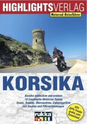Highlights-Verlag Motorrad-Reiseführer Korsika - Motorradzubehör - Reisen & Outdoor