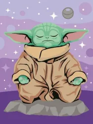 Star Wars CreArt - Malen nach Zahlen - Grogu 12+ Jahre