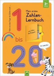 Mein erstes Zahlen Lernbuch mit Spurrillen und Klappen