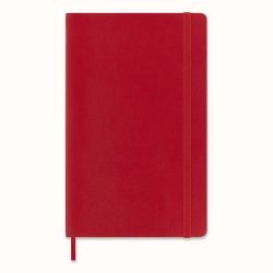 Moleskine Notizbuch Large/A5, Liniert, Soft Cover, Scharlachrot